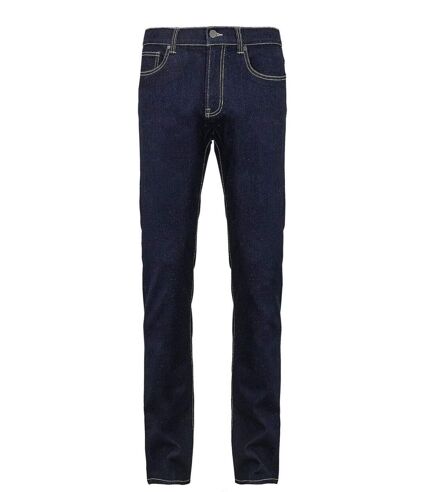 Pantalon jean stretch confort homme - 03180 - bleu denim brut