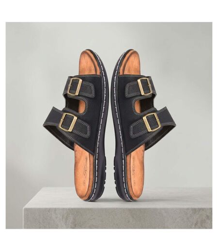 OZABI Sandales homme boucles réglables confort été