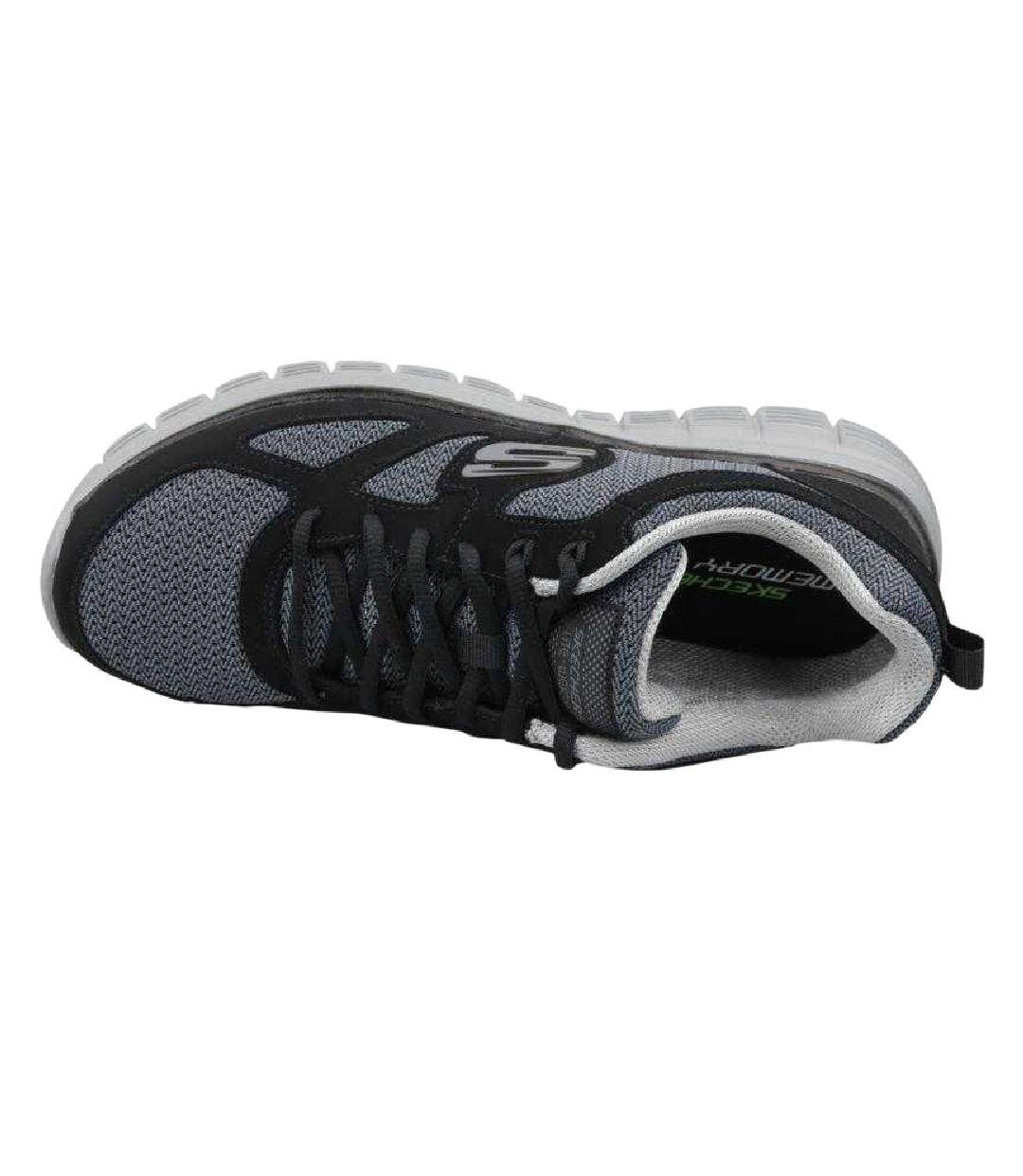 Chaussures Burns Agoura Homme Noir Skechers-3