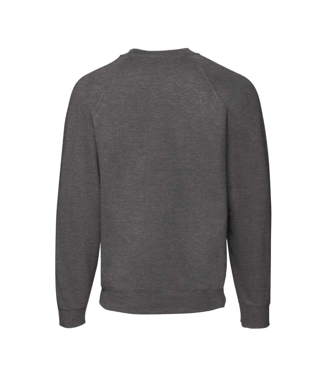 Sweat homme gris foncé chiné Fruit of the Loom