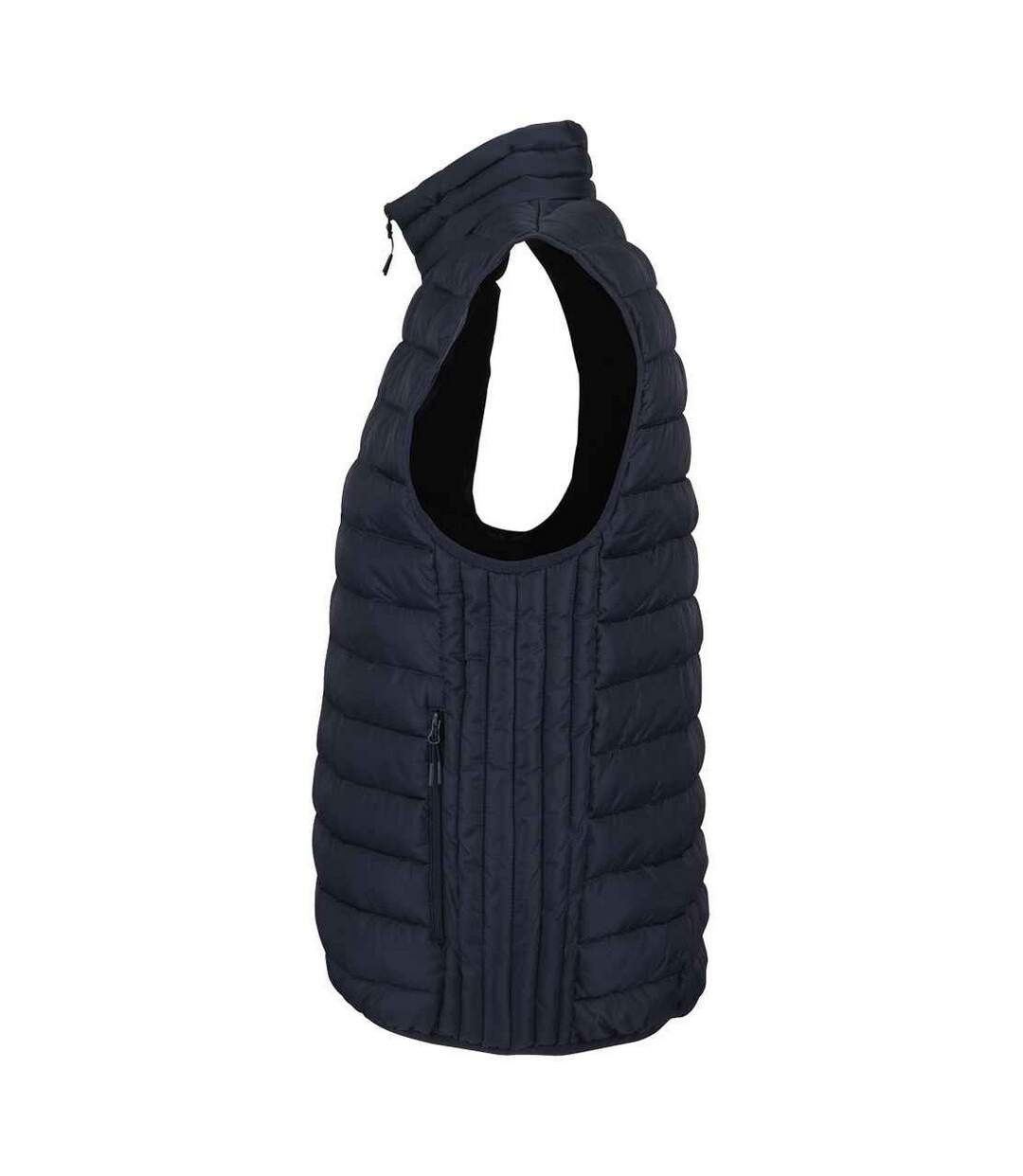 Mens Stream Body Warmer French Navy SOLS-3