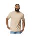 T-shirt Uni Manches Courtes Softstyle Homme Beige Gildan-1
