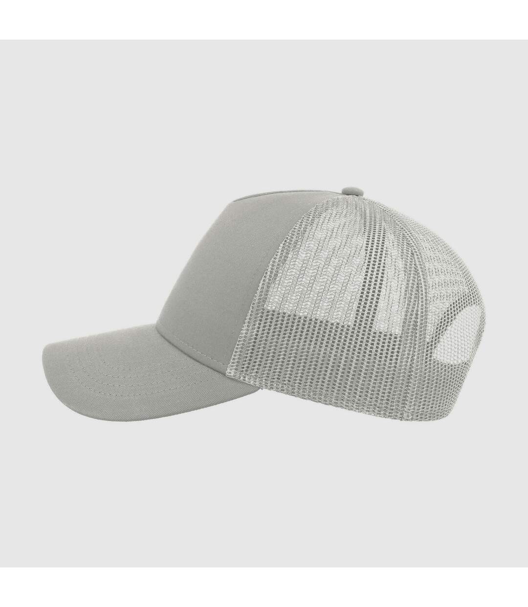 Casquette style trucker rapper mixte blanc Atlantis-3