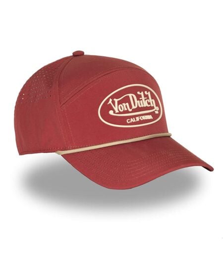 Casquette 6 panneaux adulte logo rubber print Cord Vondutch