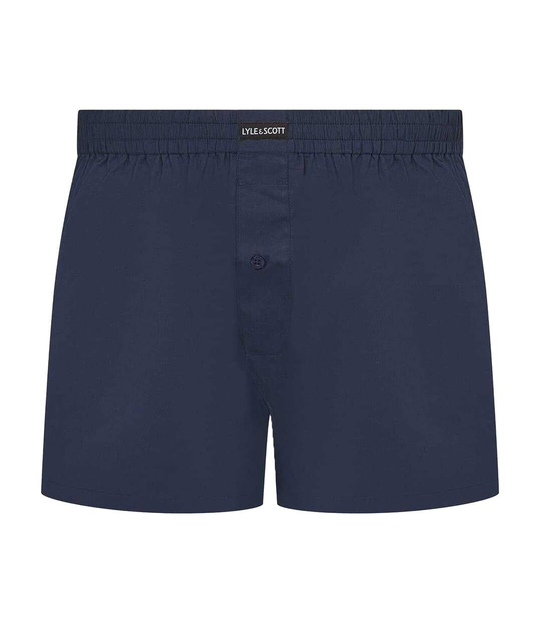 Lot De 3  Caleçons Unis Homme Bleu Lyle & Scott-2