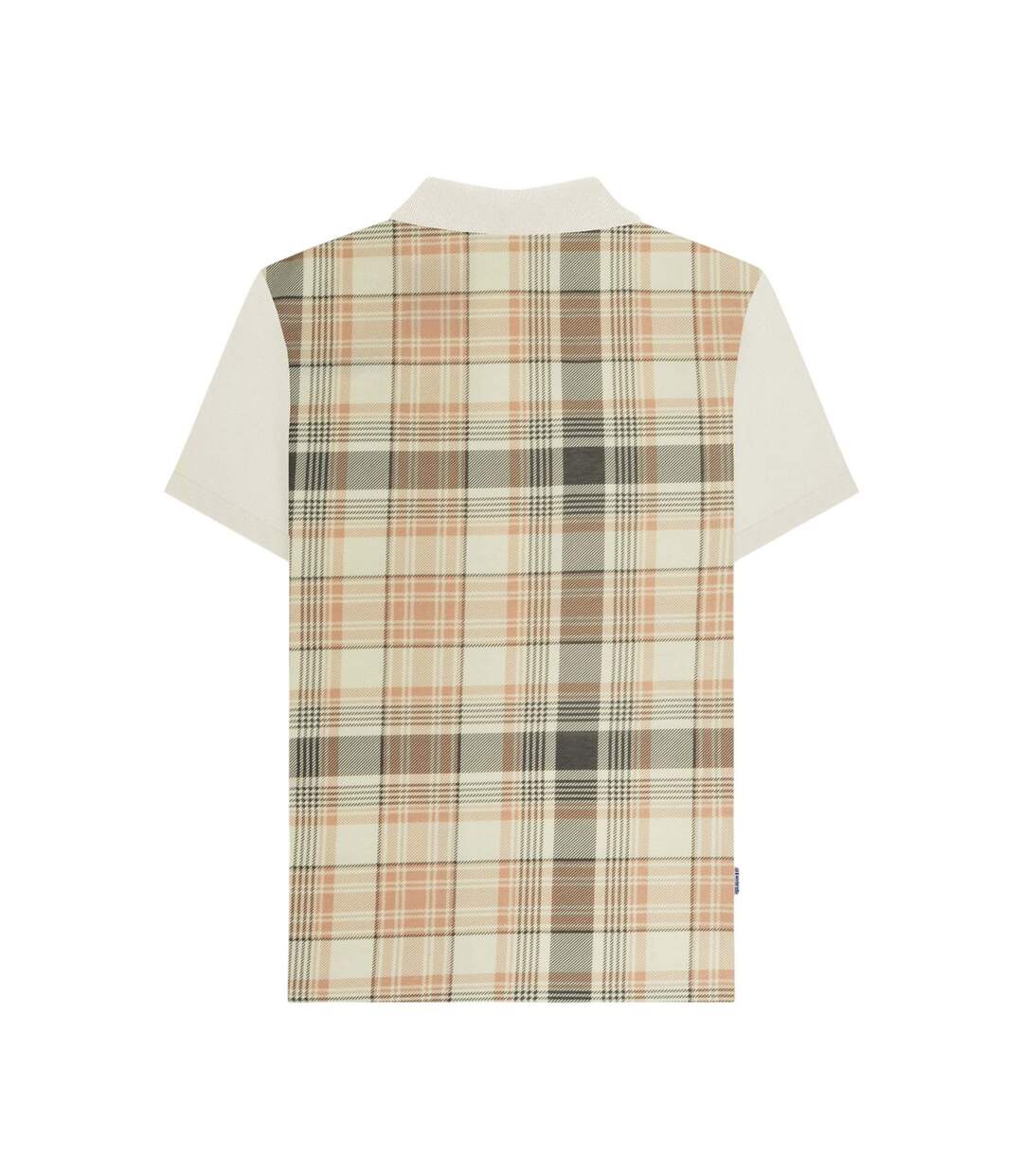 Polo Motif/style À Carreaux Classic Homme Tofu Lambretta-2