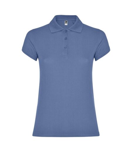 Roly Womens/Ladies Star Polo Shirt (Riviera Blue)