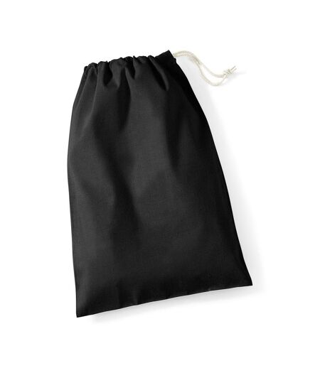 Westford Mill Cotton Stuff Bag - 8 fl oz To 10 Gal (Black) (XL)
