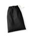 Westford Mill Cotton Stuff Bag - 8 fl oz To 10 Gal (Black) (XXS)