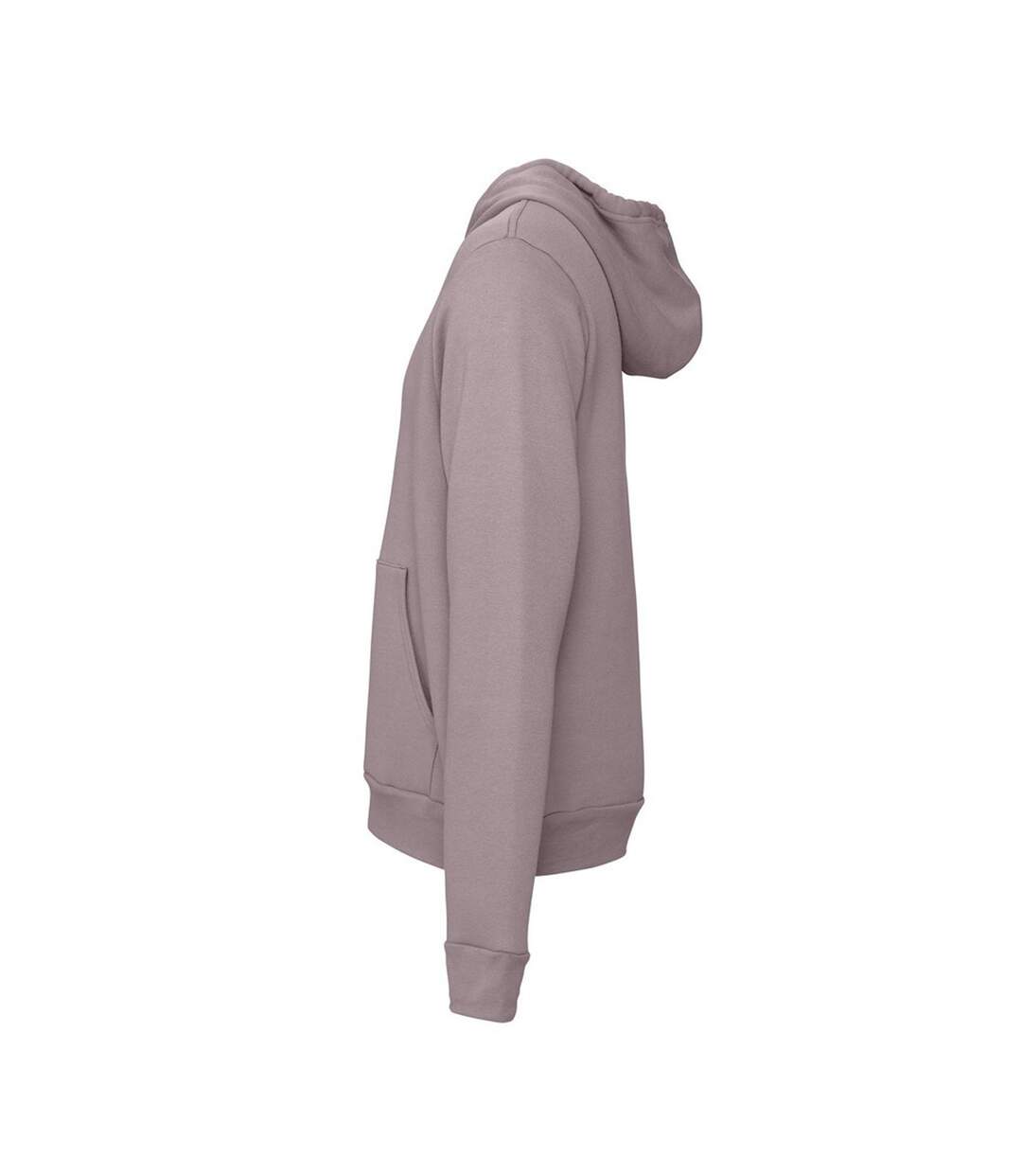 Unisex Adult Polycotton Pullover Hoodie Storm Grey Bella + Canvas-3