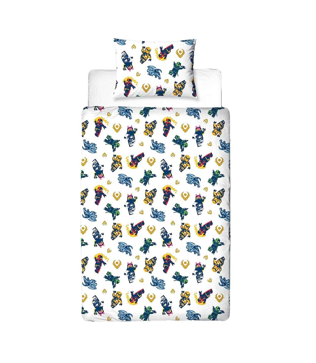 Squad Reversible Duvet Set Multicoloured Lego Ninjago-2