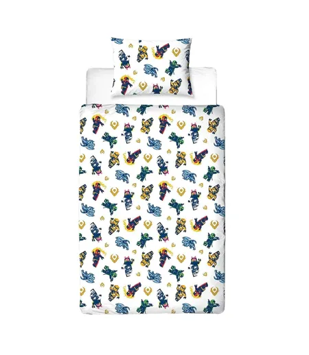 Squad Reversible Duvet Set Multicoloured Lego Ninjago