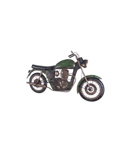 Patère Murale Vintage Moto 96cm Vert