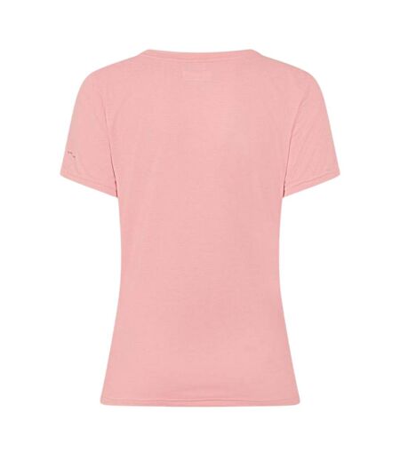 Womens/ladies Bluevista Hill Crew Neck T-shirt Pink Columbia