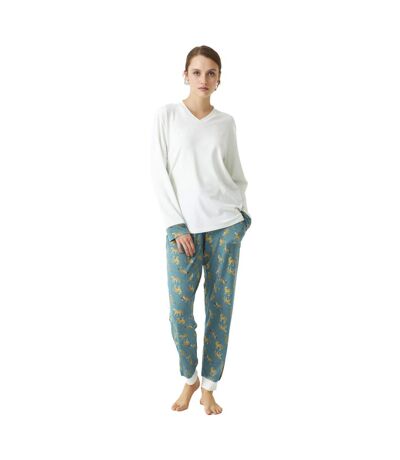 JJB2 Women's Fine Modal Long Sleeve Pajamas