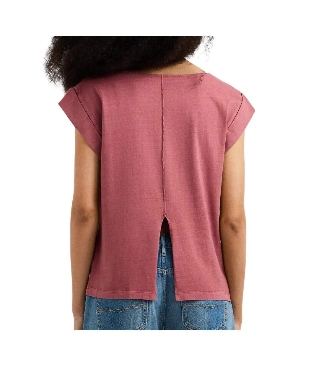 T-Shirt rose  femme pepe jeans cayetana-2