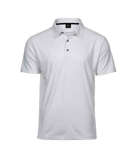 Mens Luxury Sport Polo Shirt White Tee Jays