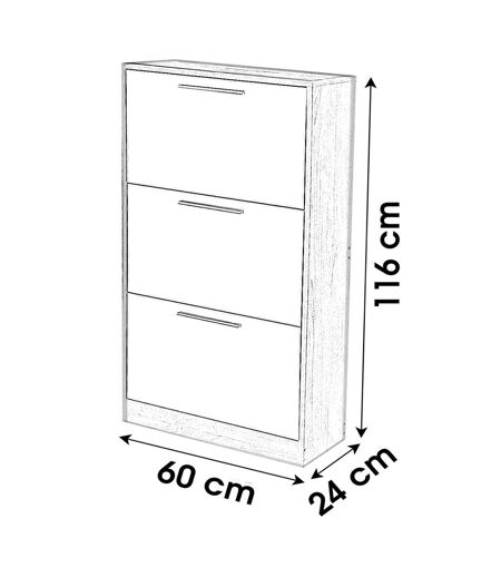 Meuble à chaussure design Pratik