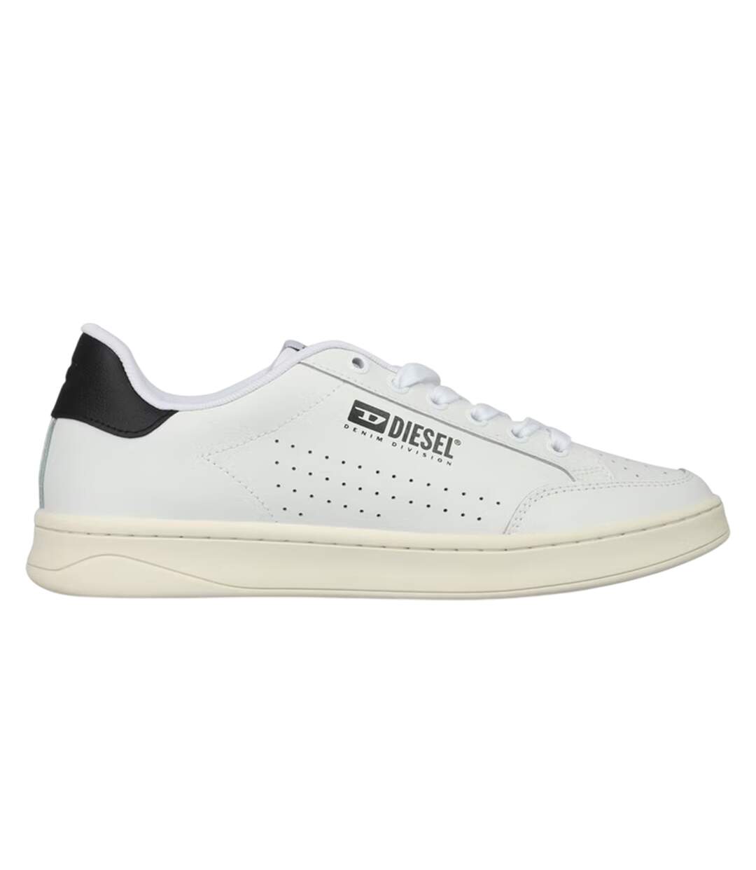 Baskets S Athene Homme Blanc Noir Diesel-1