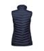 Doudoune Rembourrée Sans Manches Femme Bleu Marine Profond Tee Jays-2