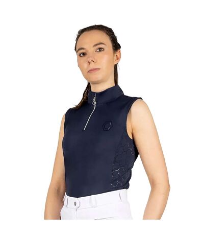 Haut Thermique Sans Manches Cranshaws Femme Bleu Marine Coldstream