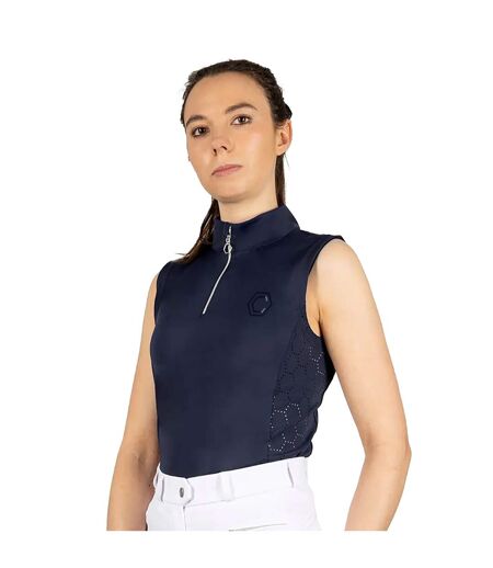 Haut Thermique Sans Manches Cranshaws Femme Bleu Marine Coldstream