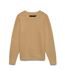 Pull beige/marron femme vero moda emily-1