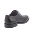 Mens Derrek Leather Derby Shoes Black Boss-2