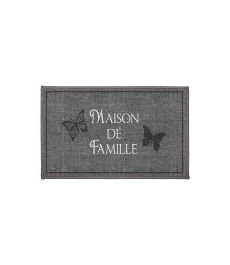 Tapis Rectangle Familia 50x80cm Gris