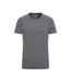 Mens agra melange t-shirt alloy grey Mountain Warehouse