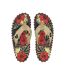 Mens Islander Hibiscus Denim Flip Flops Multicoloured Gumbies-3