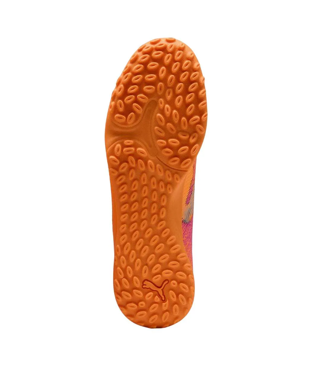 Mens Future 8 Play Embossed Turf Training Astro Turf Trainers Orange Black Puma-4