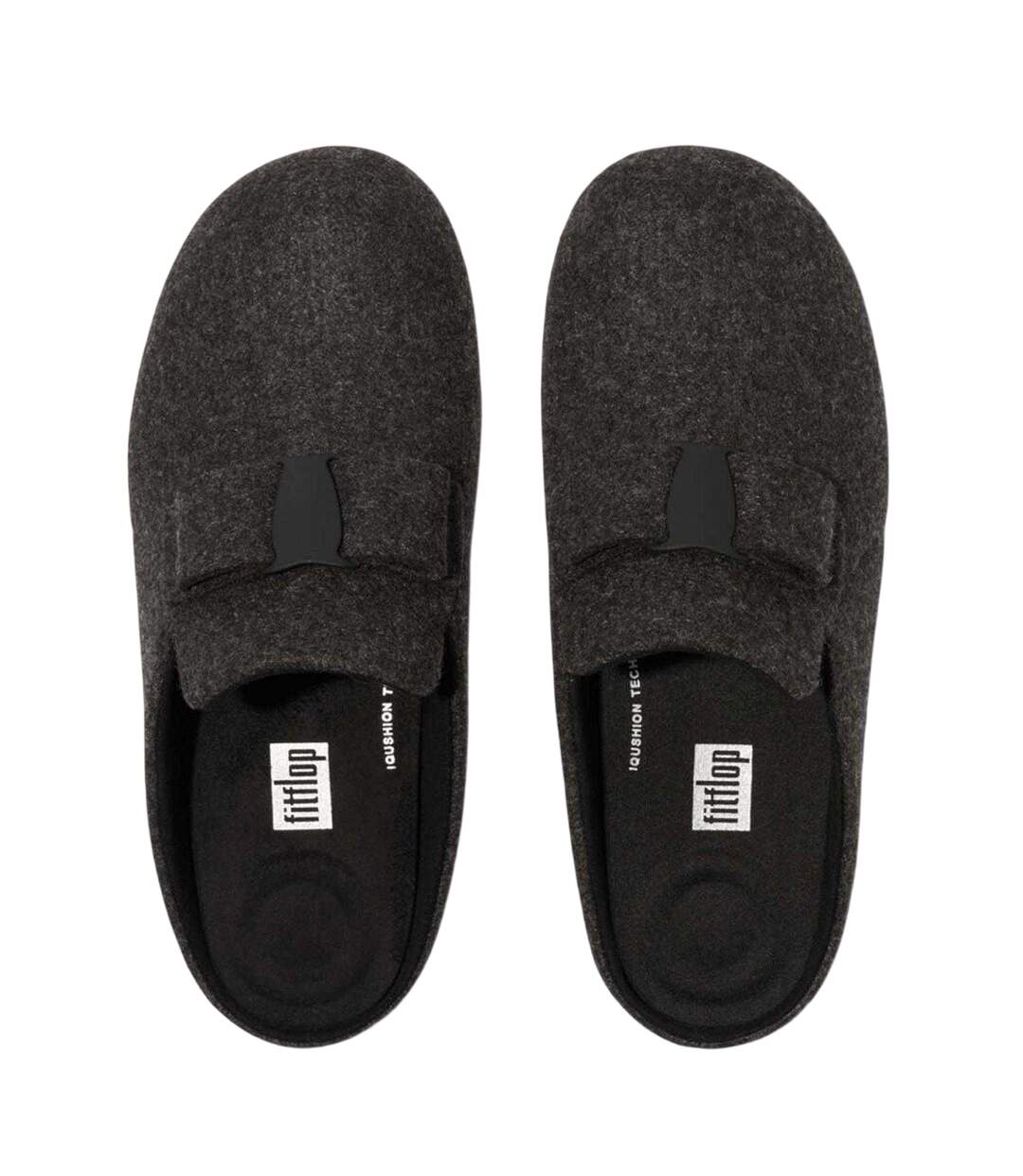 Chaussons Motif/style Nœud Femme Noir FitFlop-3