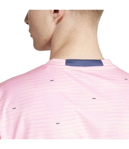 T-shirt Entraînement Motif/style France Homme Rose Adidas