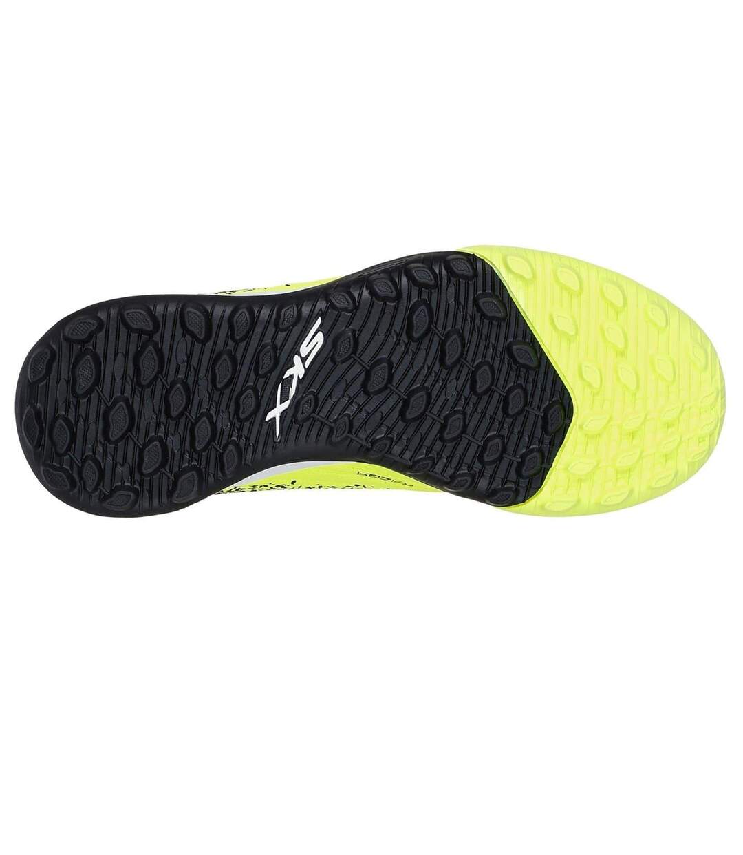 Chaussures De Foot Pour Terrain Artificiel Coupe Confortable Razor Homme Jaune Noir Skechers-3