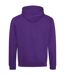 Sweat à capuche varsity femme violet / jaune Awdis