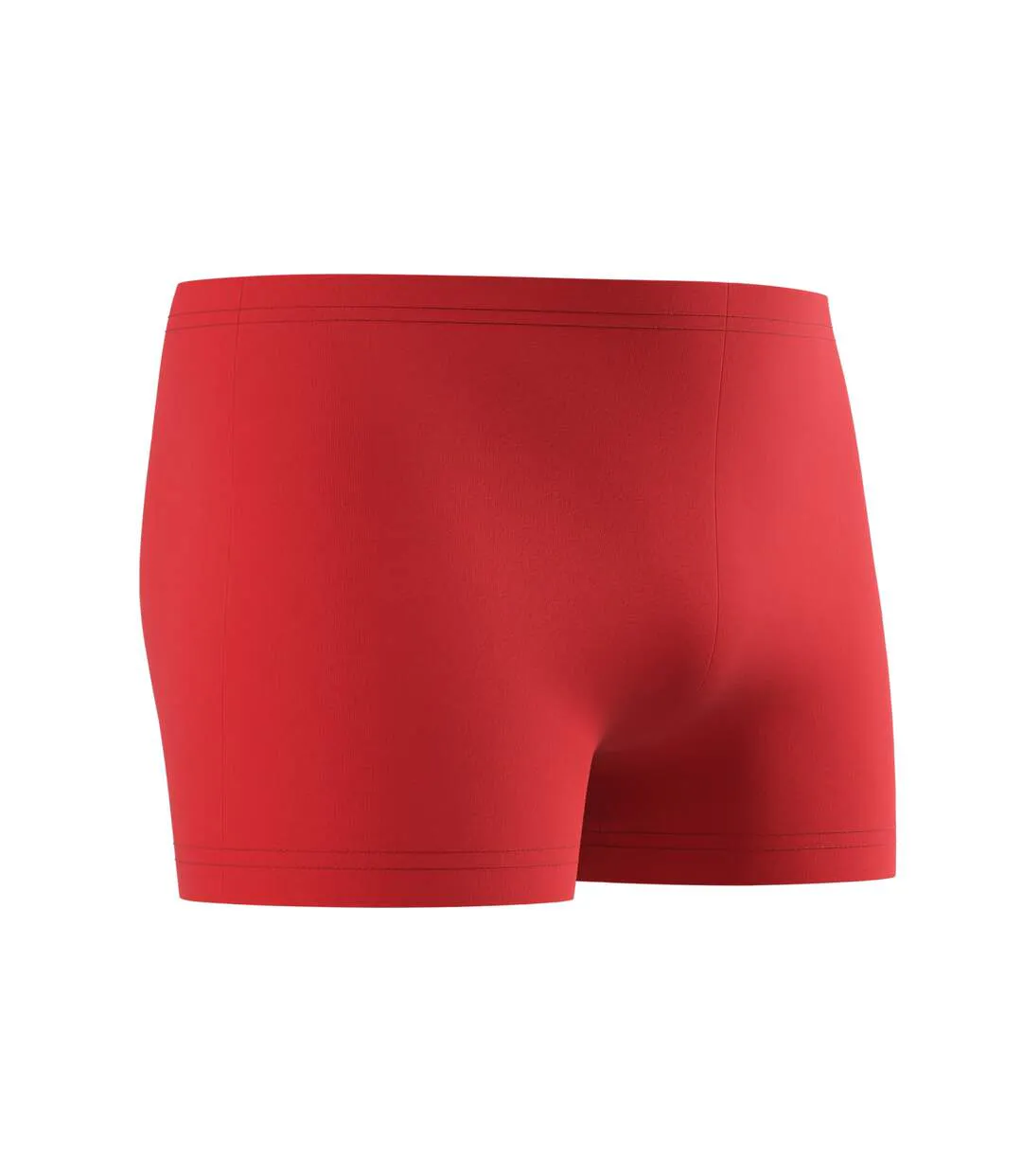 Mens Big Logo Endurance+ Swim Shorts Red Speedo-3
