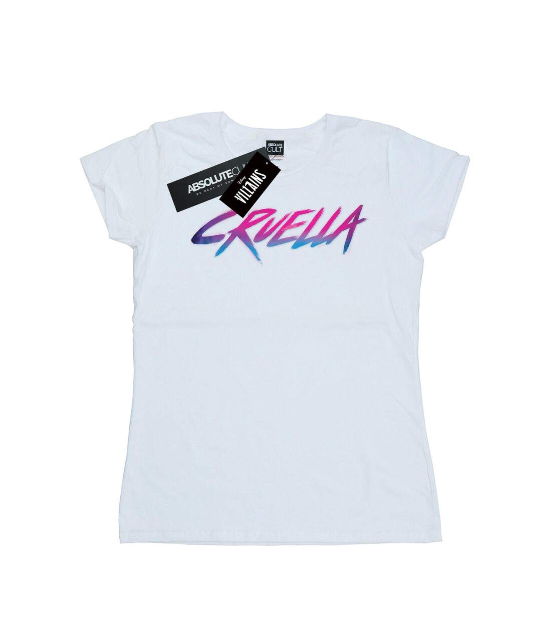 Disney T-shirt en coton Rad Cruella Femme/Femme (Blanc) - UTBI44498-1