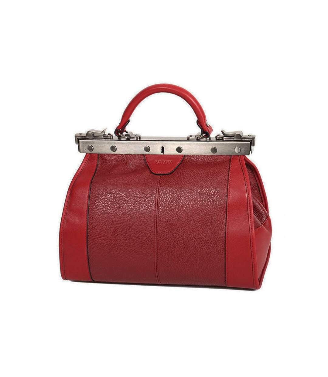 Katana - Sac à main en cuir Doctor Bag - rouge - 7400