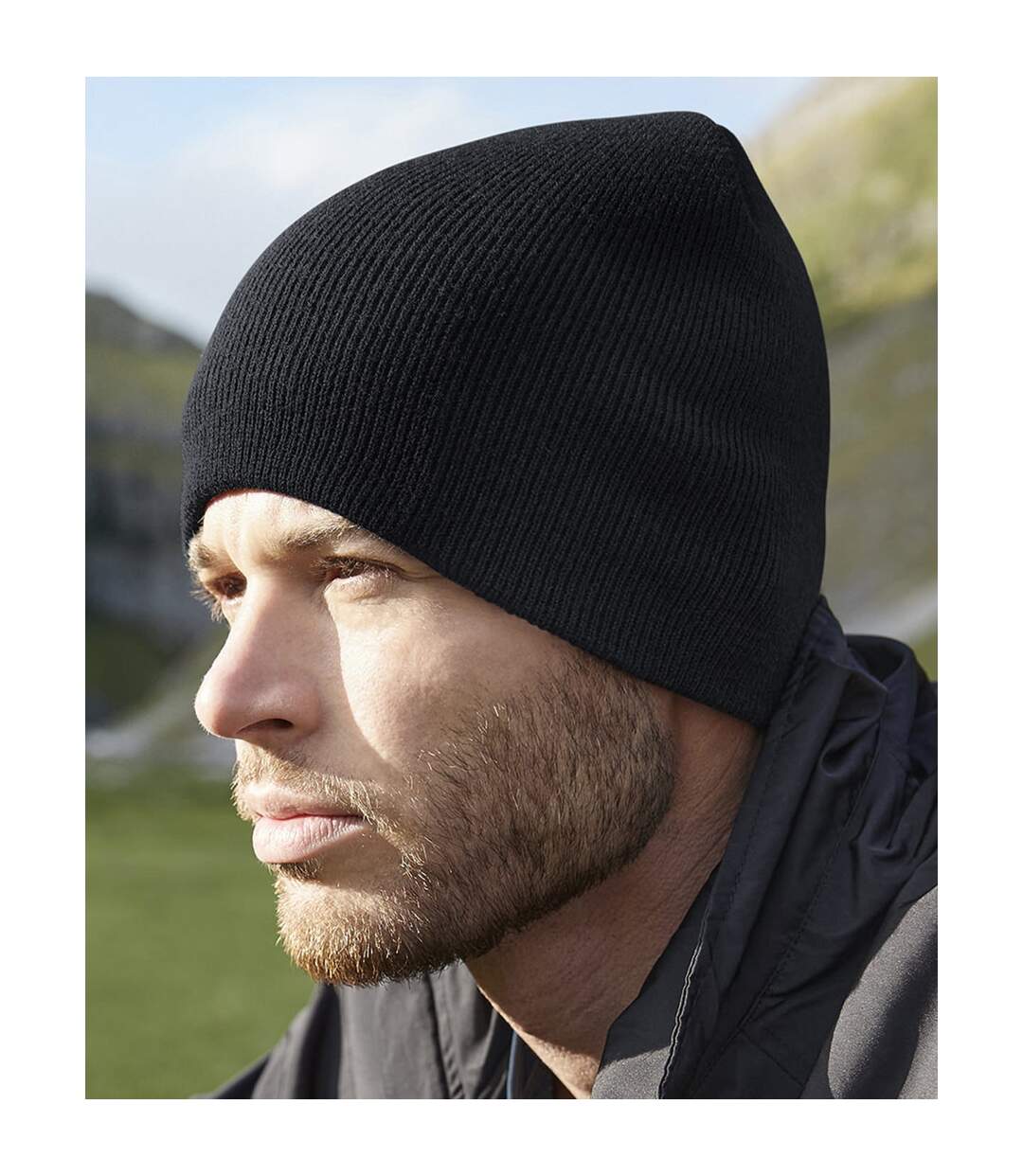 Bonnet original noir Beechfield-2