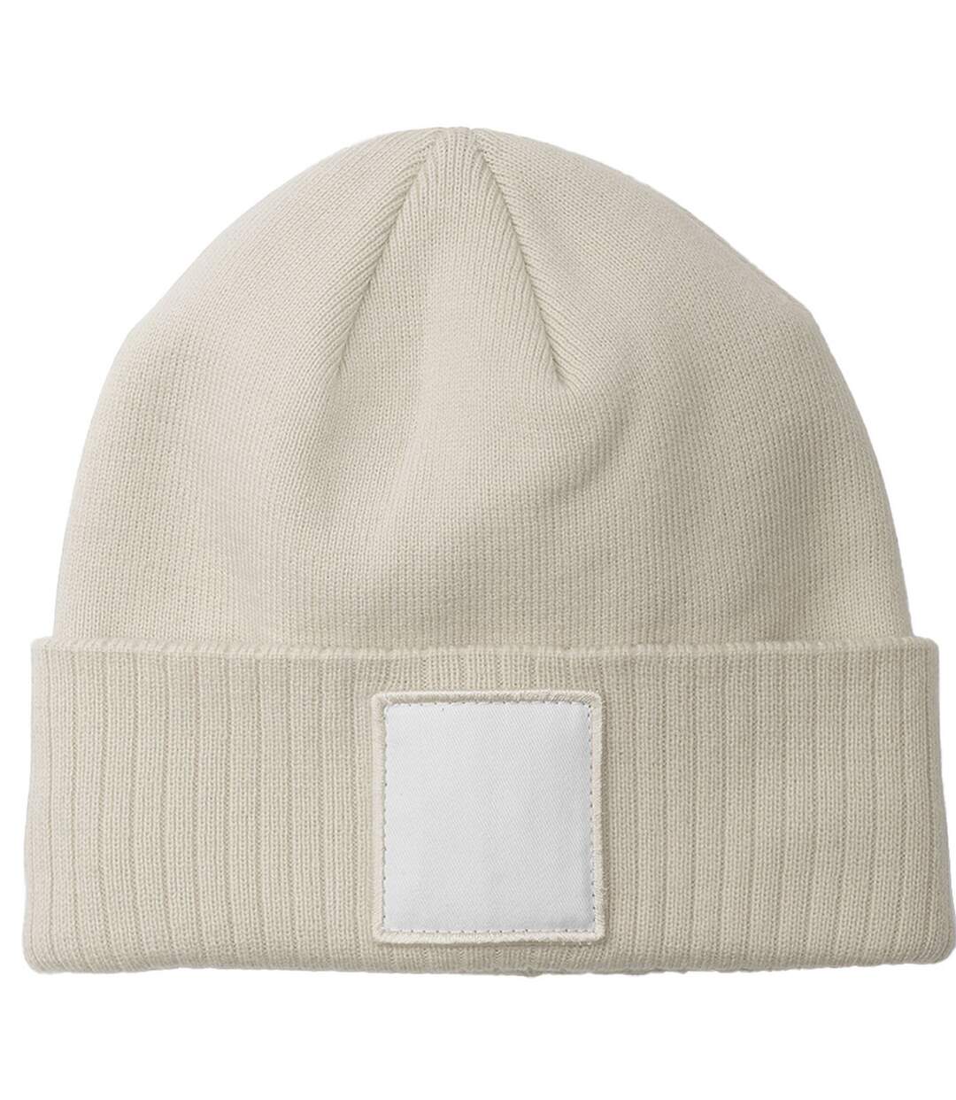 Bonnet Blanc Cassé Blanc Beechfield-3