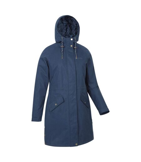 Doudoune imperméable polperro femme bleu marine Mountain Warehouse