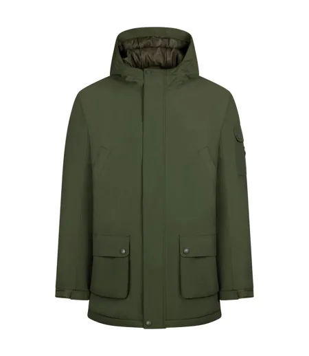 Veste Imperméable Stewart Homme Vert Kaki Trespass