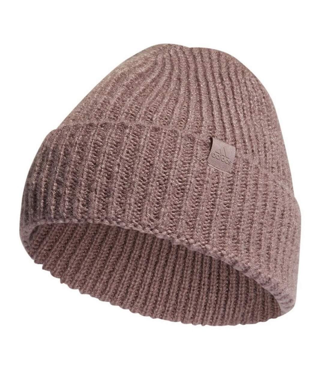 Bonnet Motif/style À Revers Femme Rose Adidas-1