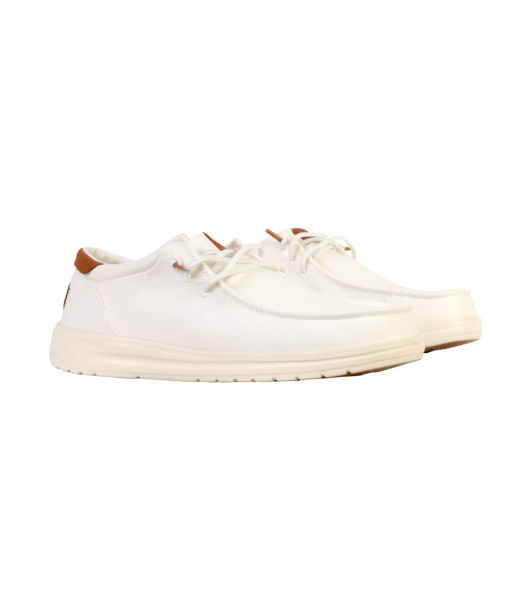 Mocassin Cuir Hey Dude Paul Canvas-3