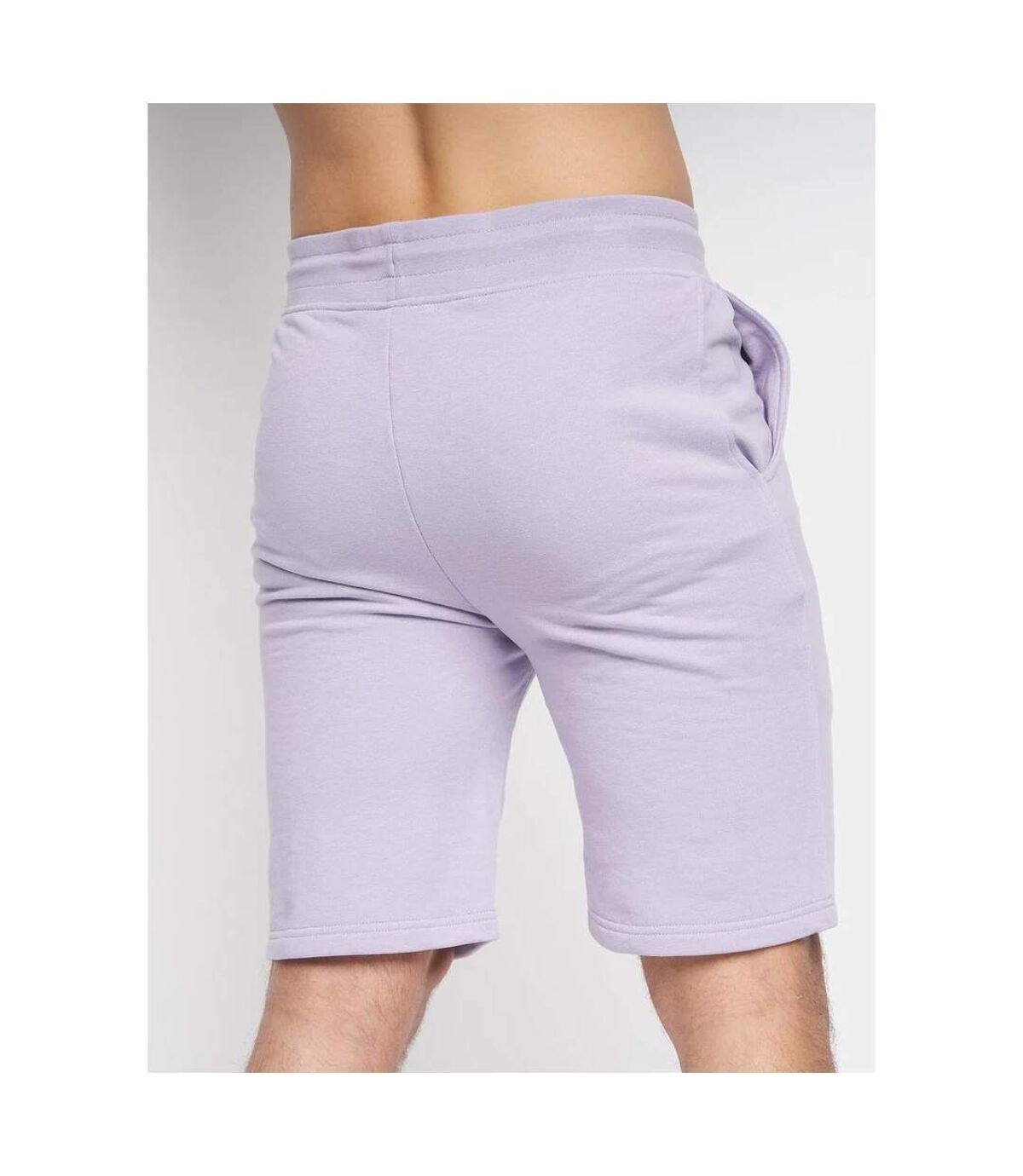 Crosshatch Mens Gilyard Shorts (Light Purple)