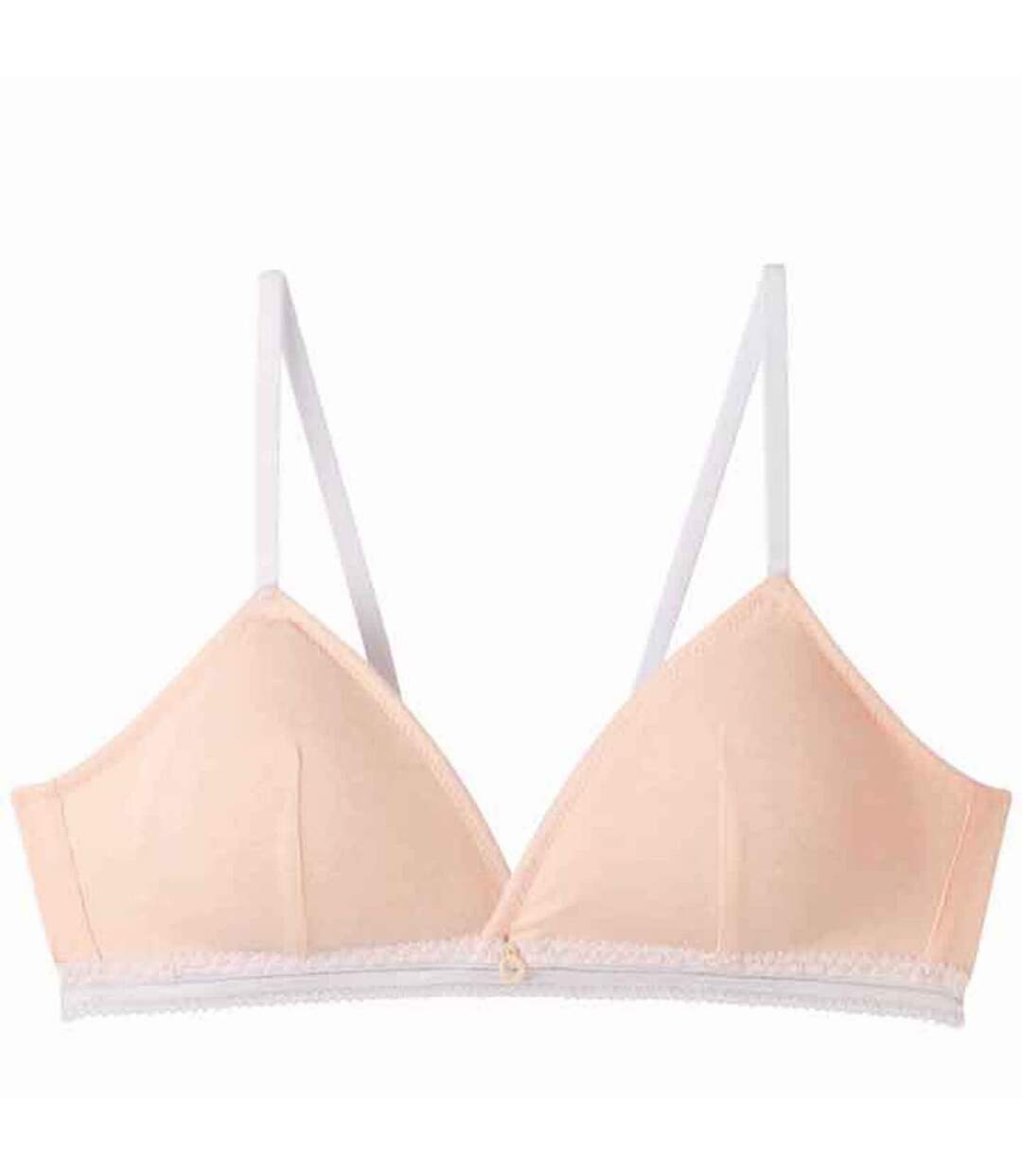 Soutien-gorge triangle mousses amovibles rose Lulu-1