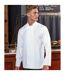 Veste de cuisinier essential homme blanc Premier-3