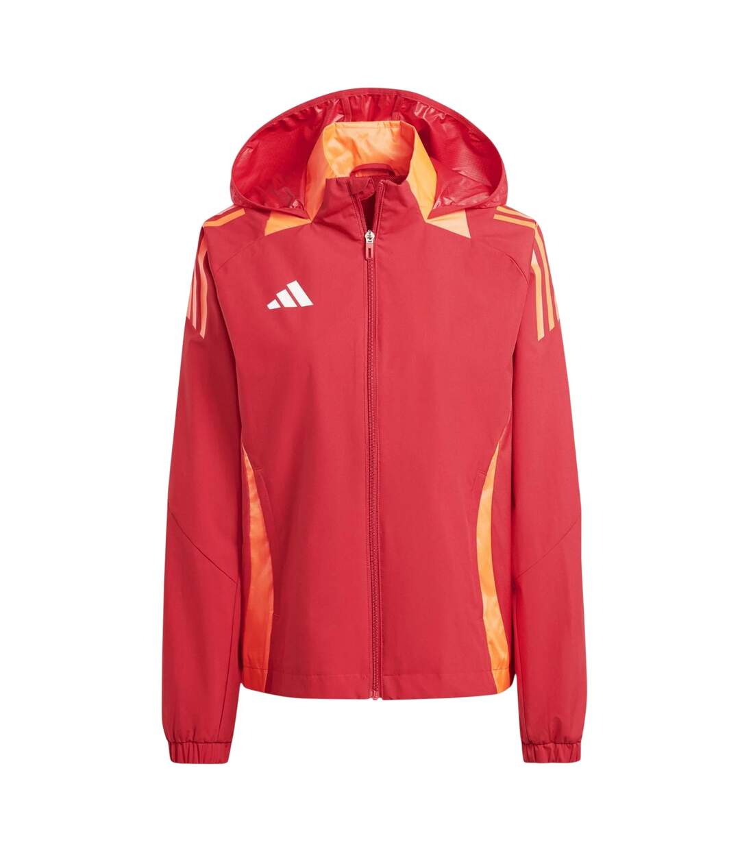 Anorak Tiro Femme Rouge Adidas-2