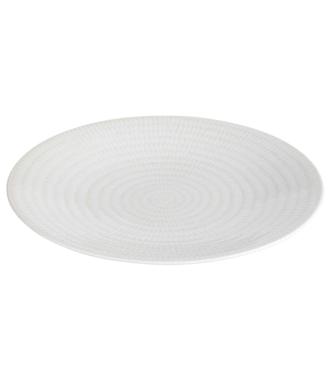 Lot de 6 Assiettes à Dessert Rice 21cm Blanc-2